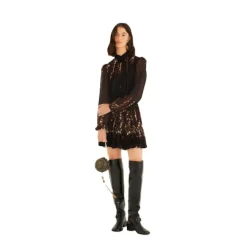 Garden Silhouette Mini Dress