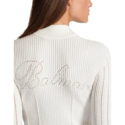 Geknöpfte Strickjacke