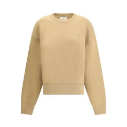 Geprägter Herz-Sweatshirt