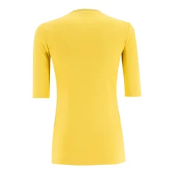 Geripptes Slim-Fit-T-Shirt aus Baumwolle