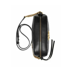 GG Marmont Small Matelassé Shoulder Tasche