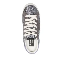 Glitzer Stern Patch Sneakers