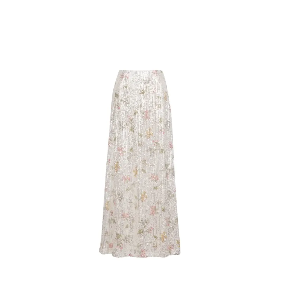 Glitzernder Maxi-Rock