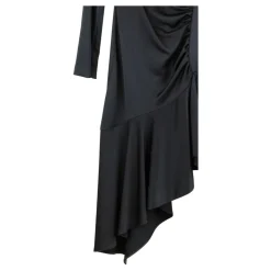 Goldketten-Kleid mit Reißverschluss