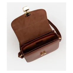 Grace Small Braune Taschen mit Gold-Hardware