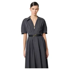 Gürtel-Midikleid