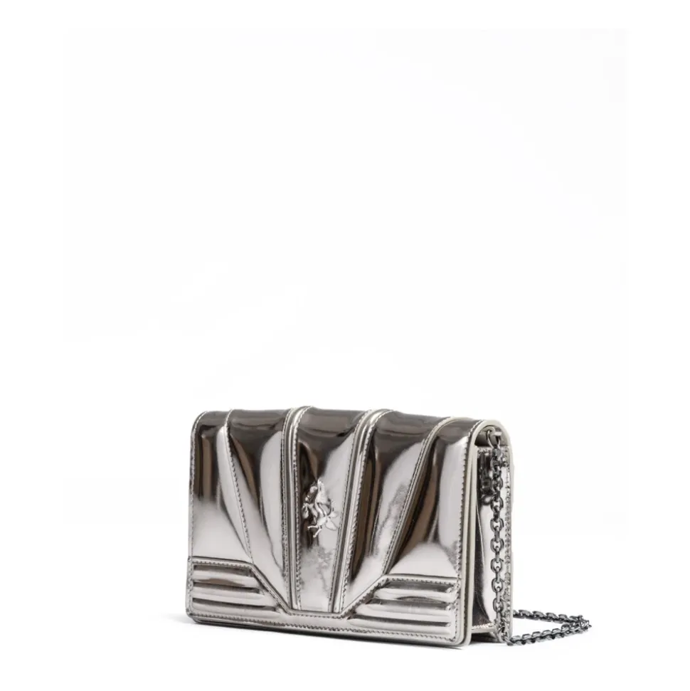 GT Lackledertasche mit Kette