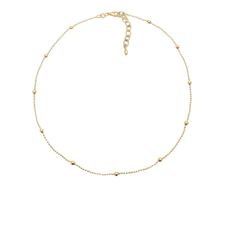 Halskette Basic Choker Kugeln