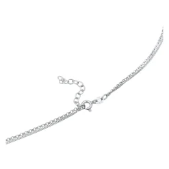 Halskette Layer Plättchen Disc Sonne 925 Silber