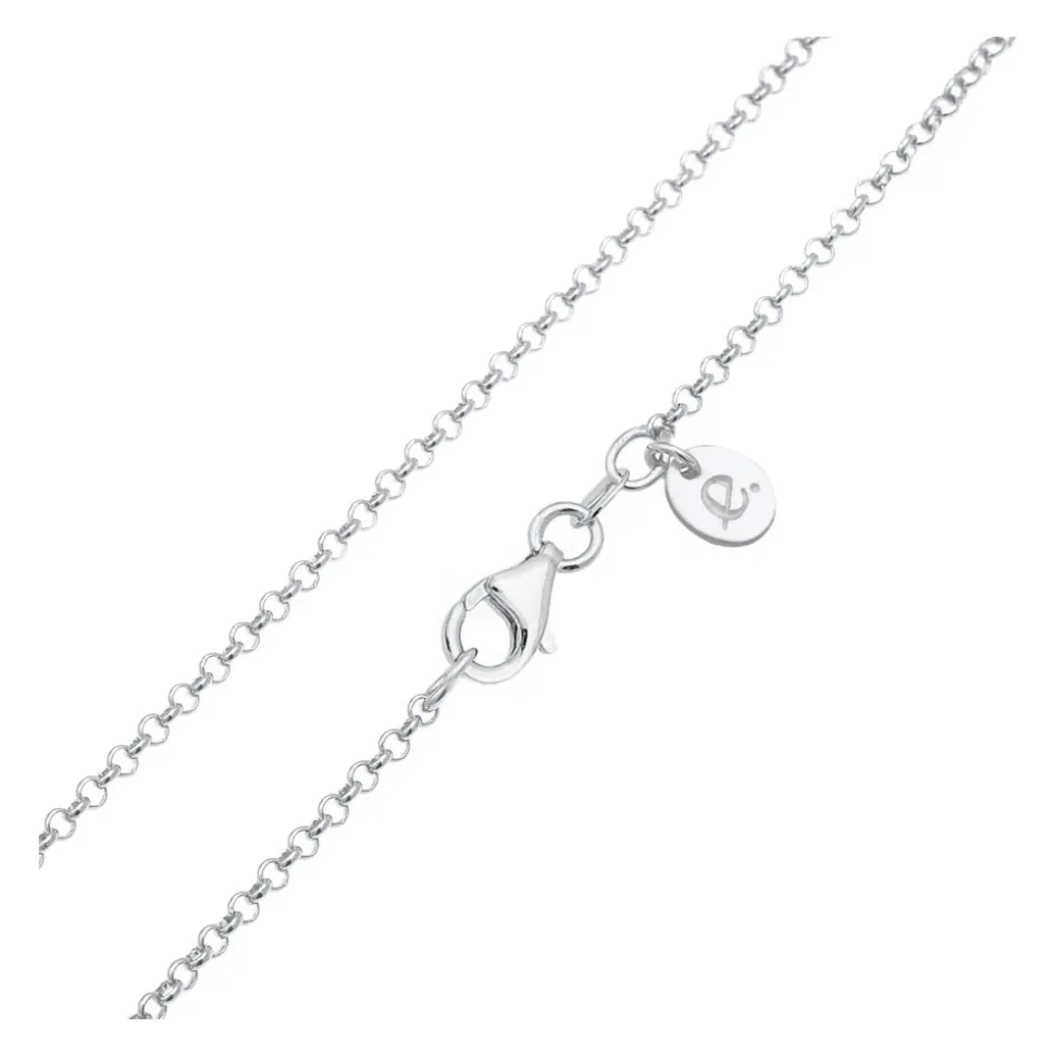 Halskette Y-Kette Kreis Geo