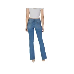 Hellblaue Bootcut Jeans für Frauen