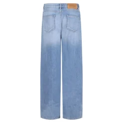 Hellblaue Oversized Denim Jeans