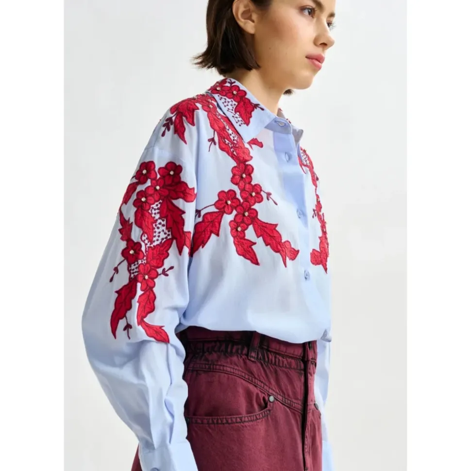 Hementine Embellished Shirt DB09