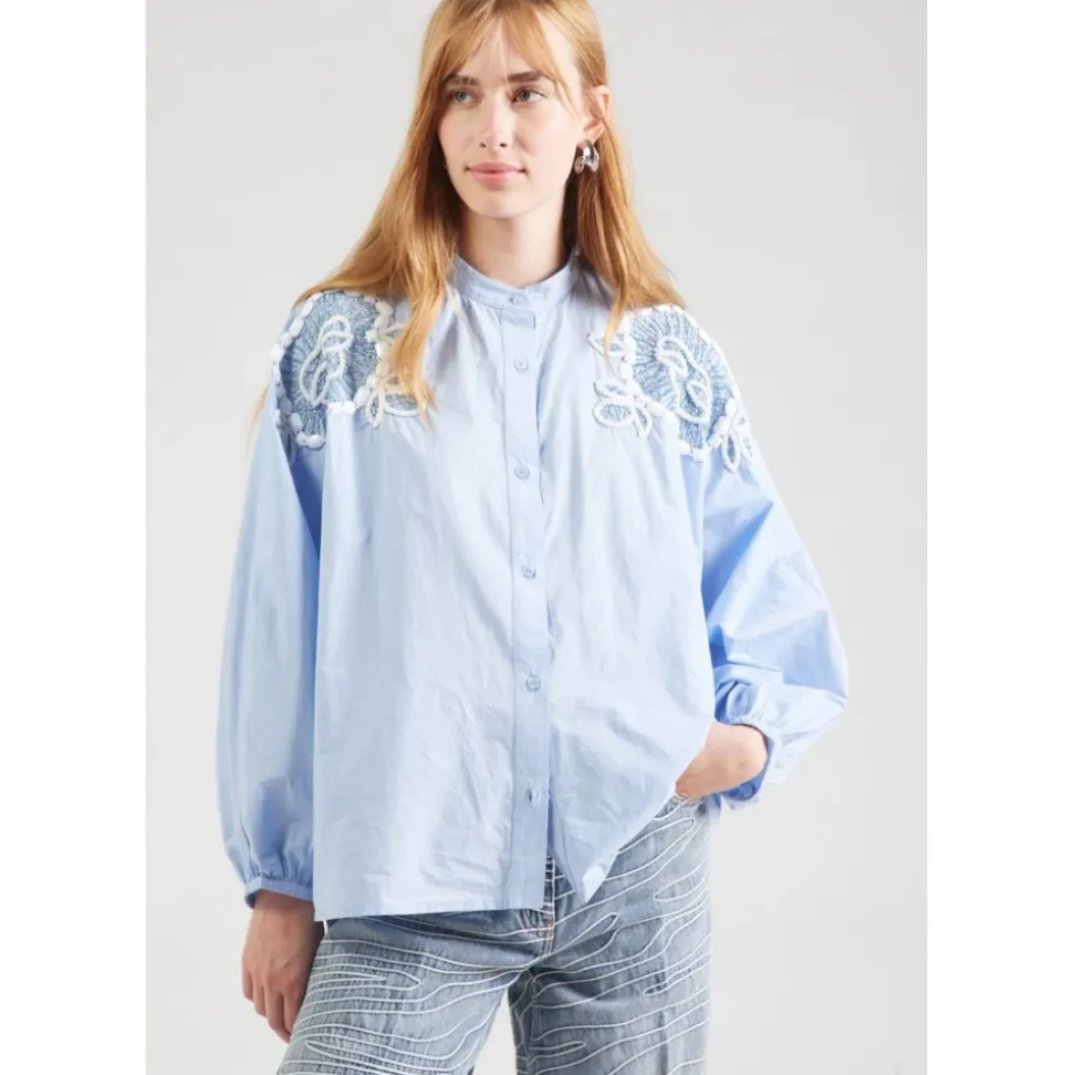 Hementine Embellished Shirt DB09