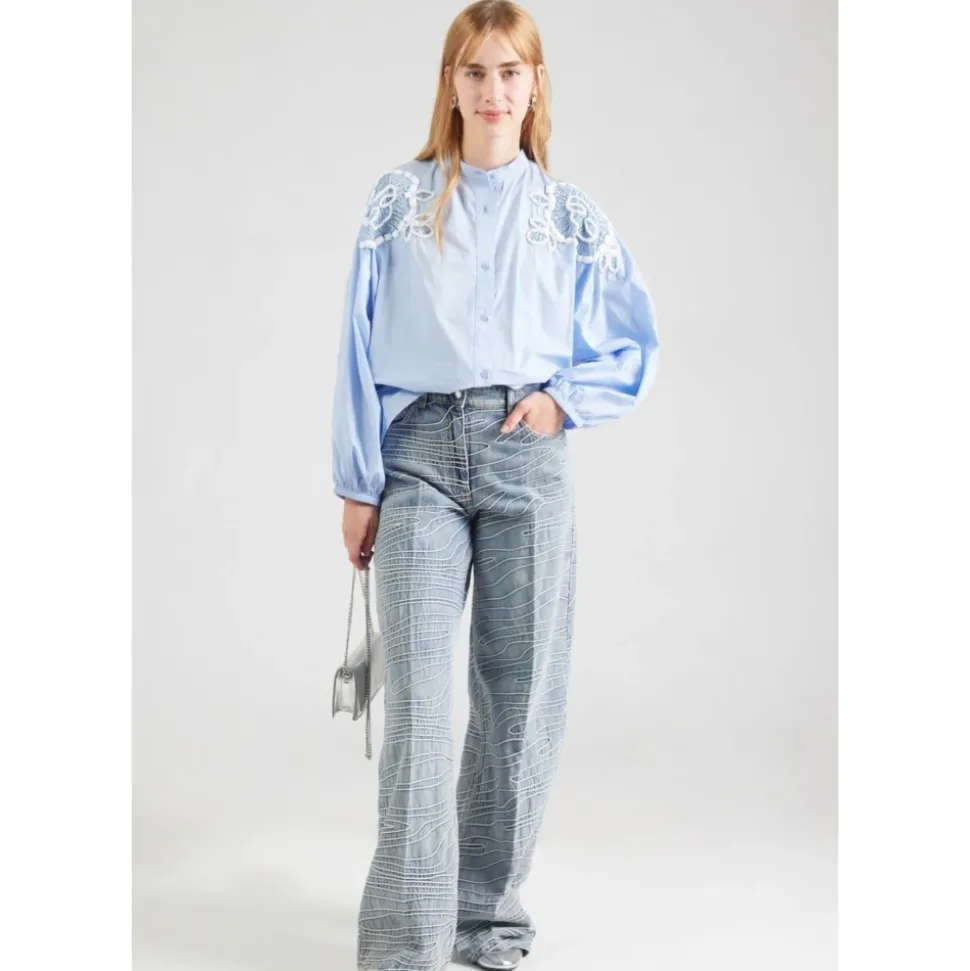 Hementine Embellished Shirt DB09