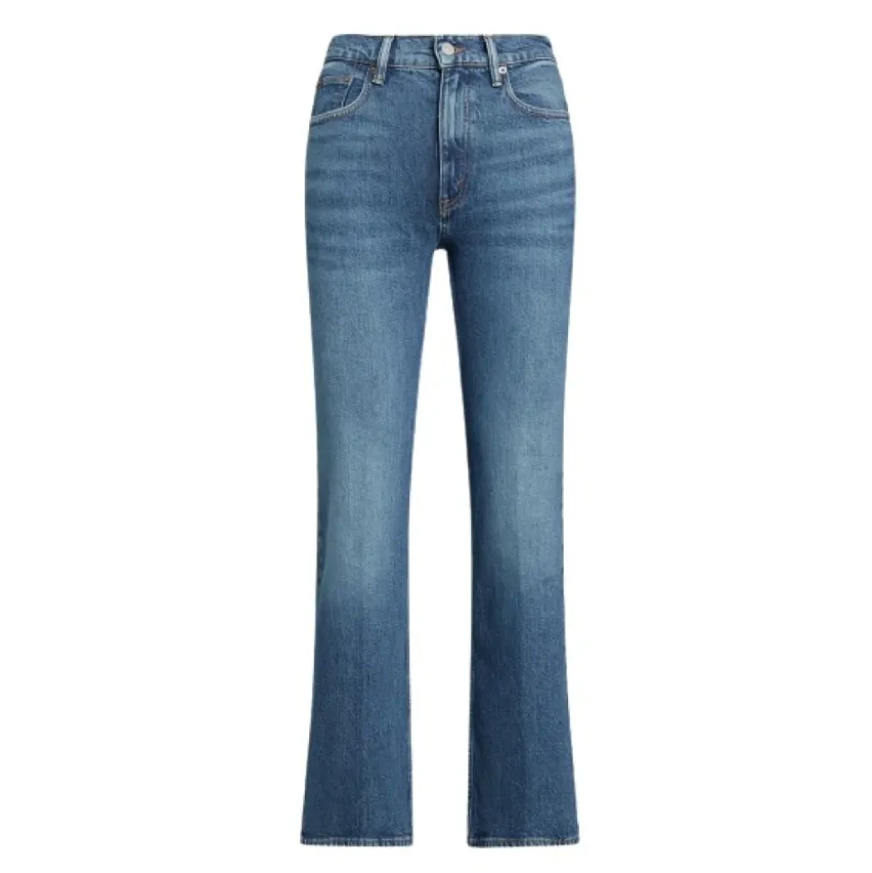 High Waist Flare Bootcut Jeans