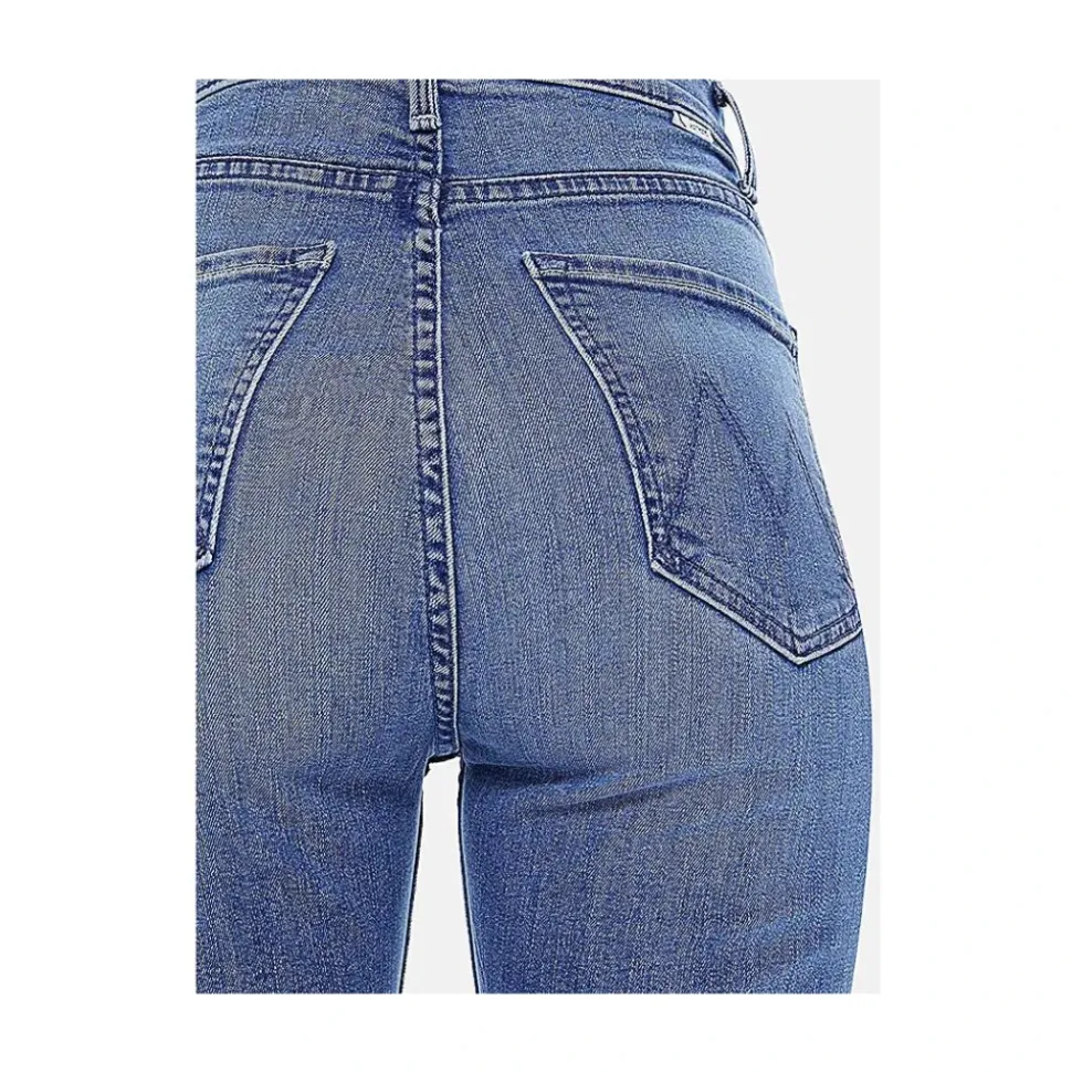 High Waist Straight Leg Jeans