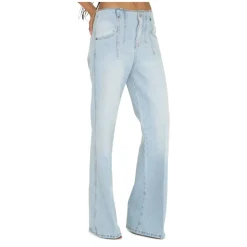 High-Rise Schlagjeans