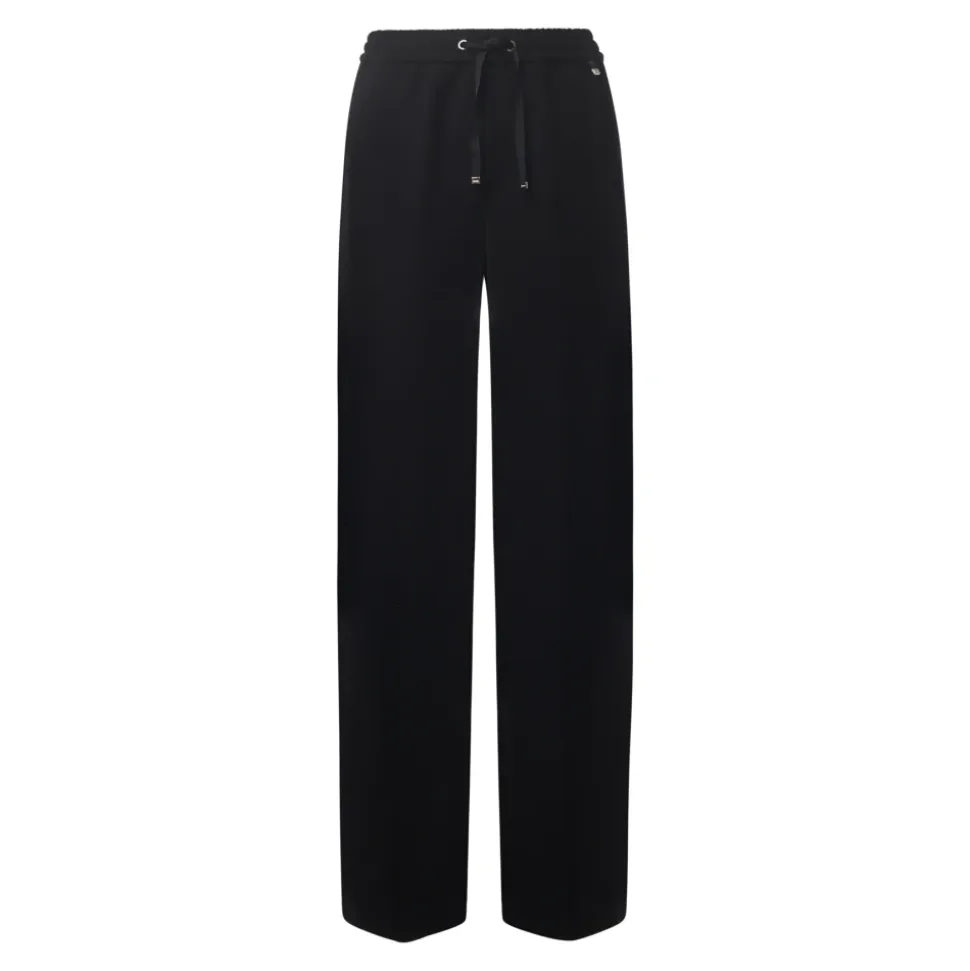 Hose aus mattem Crêpe-Satin