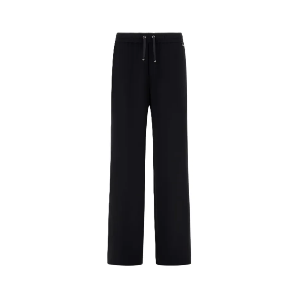 Hose aus mattem Crêpe-Satin