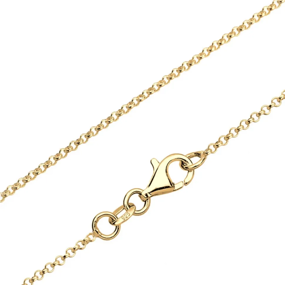 Infinity Halskette mit 0.03 ct Diamant