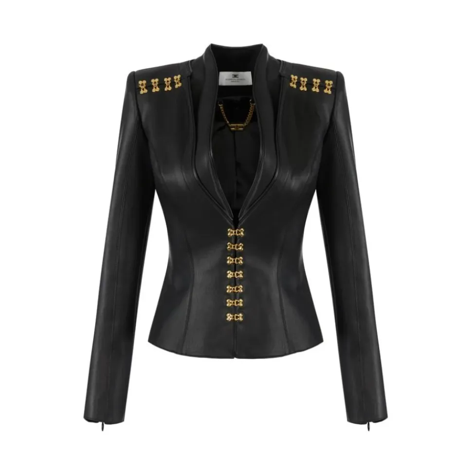 Jacke mit Schmuckverschlüssen