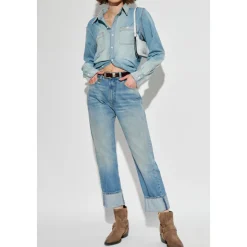 Jeans mit Logo