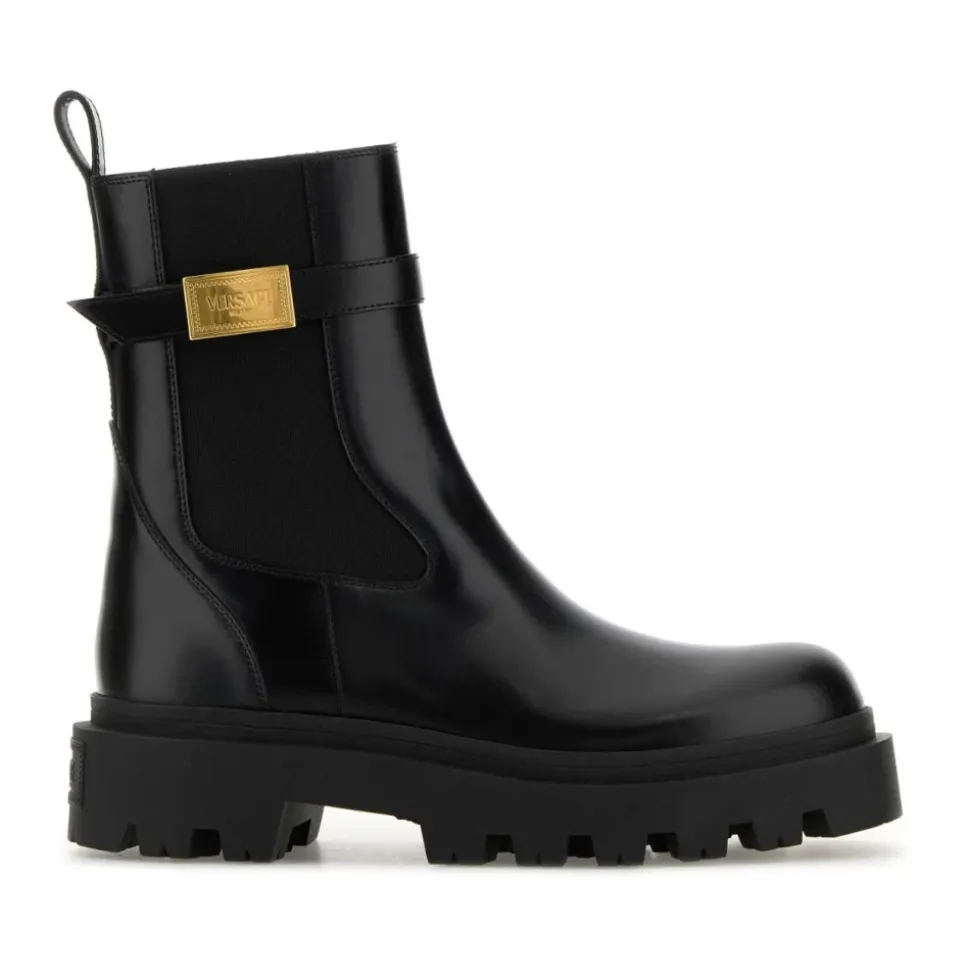 Kalbsleder Stiefeletten