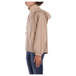 Kapuzenjacke mit Reißverschluss und Taschen