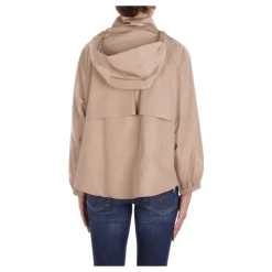 Kapuzenjacke mit Reißverschluss und Taschen