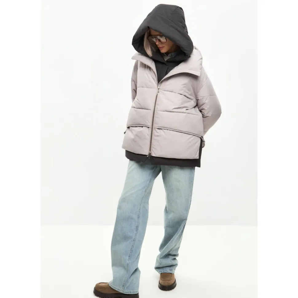 Kapuzen-Pufferjacke