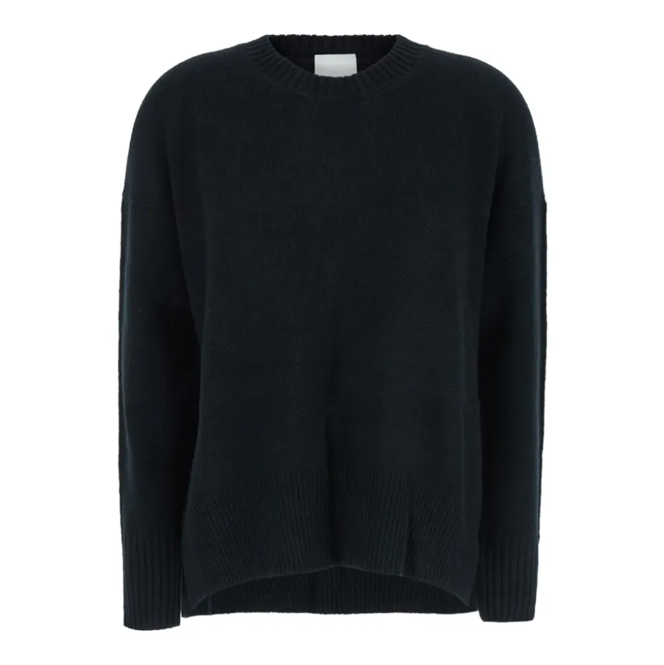Kaschmir-Pullover mit Rundhalsausschnitt