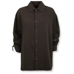 Keanu Tencel Denim Rouche Shirt
