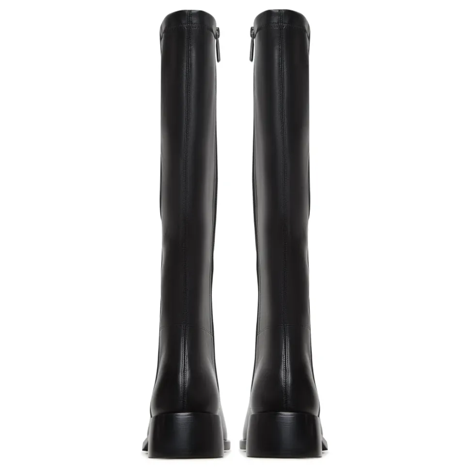 Klassische Kniehohe Stiefel Svi - Schwarz