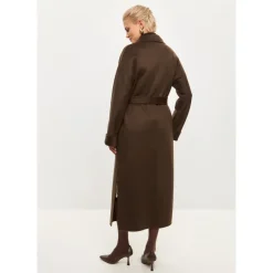 Klassischer, luxuriöser langer Mantel Rosie