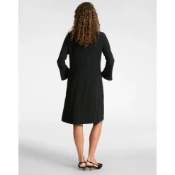 Kleid aus Crêpe-Stoff