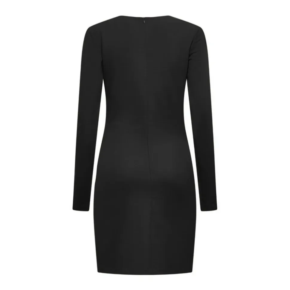 Kleid mit drapierten Ärmeln