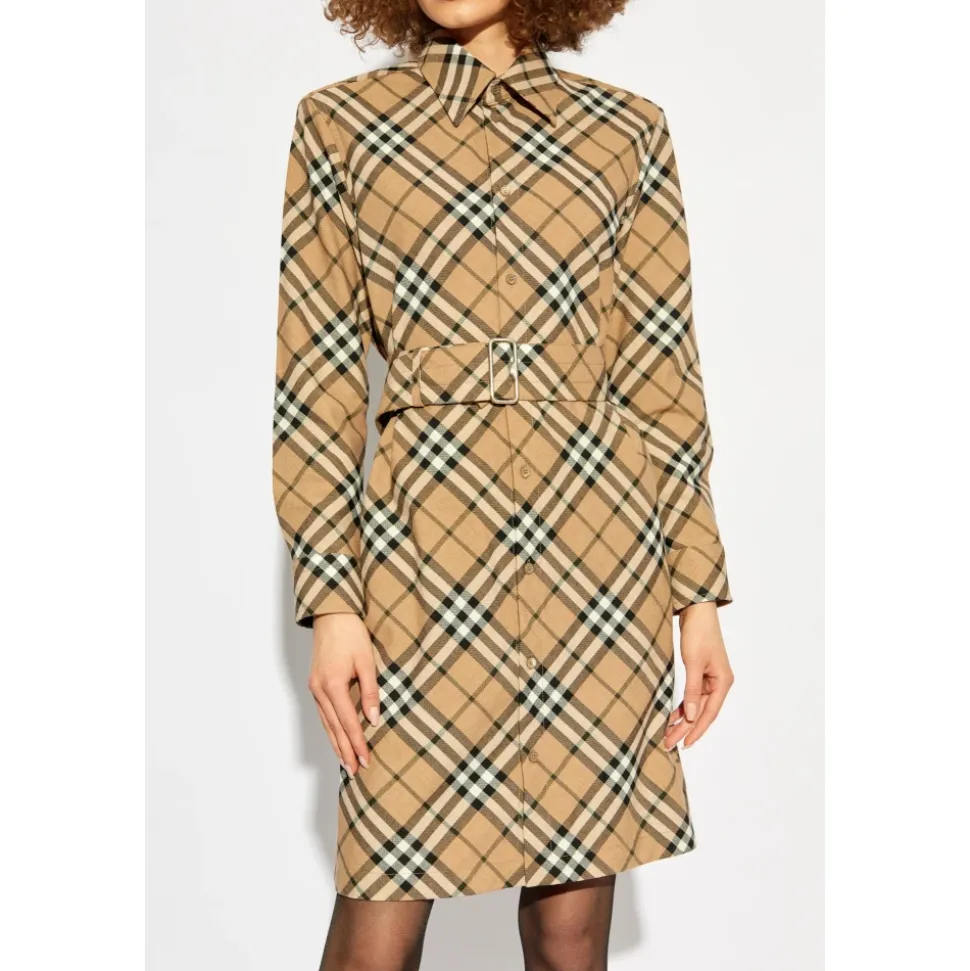 Kleid mit Karomuster