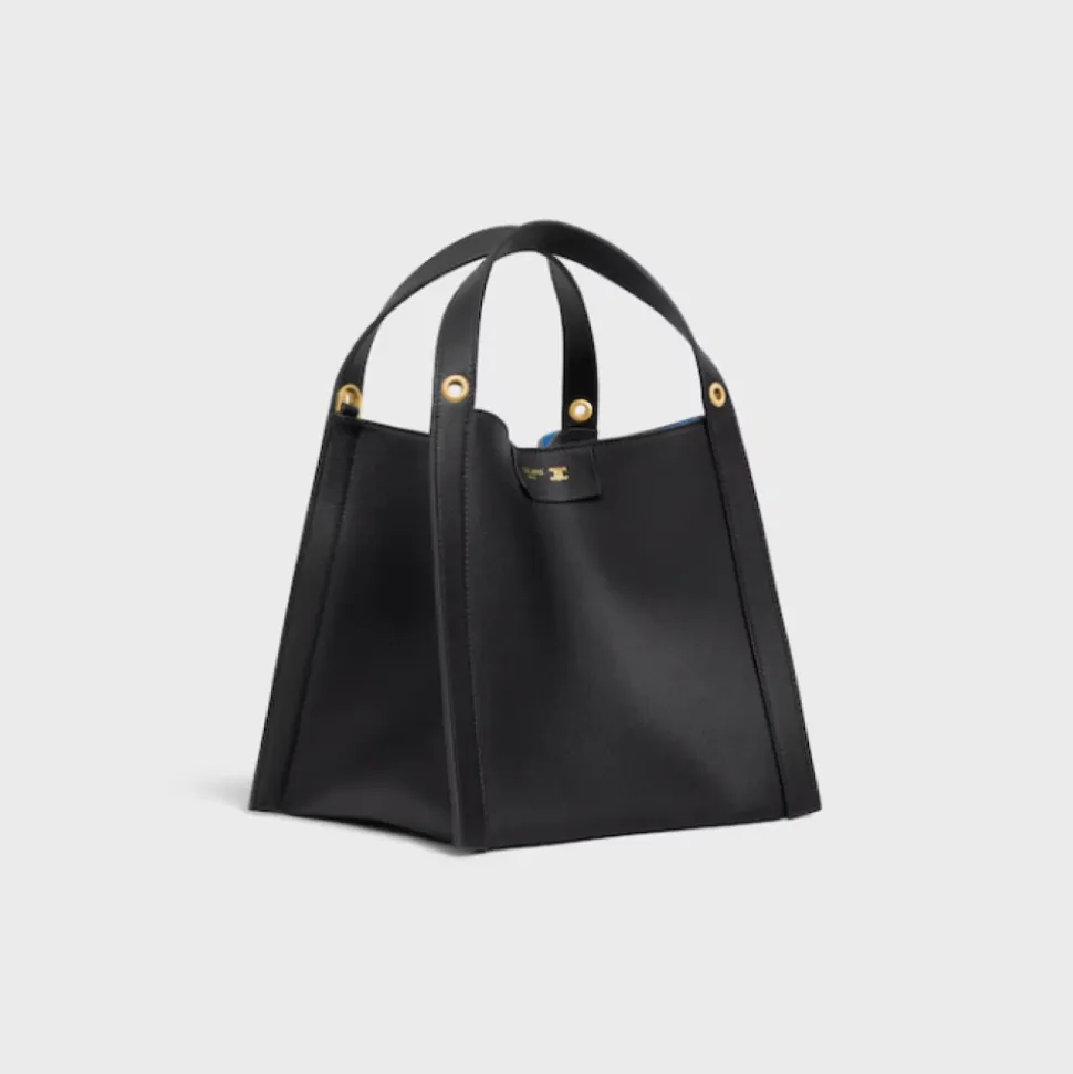 Kleine Cube Bag aus geschmeidigem Kalbsleder