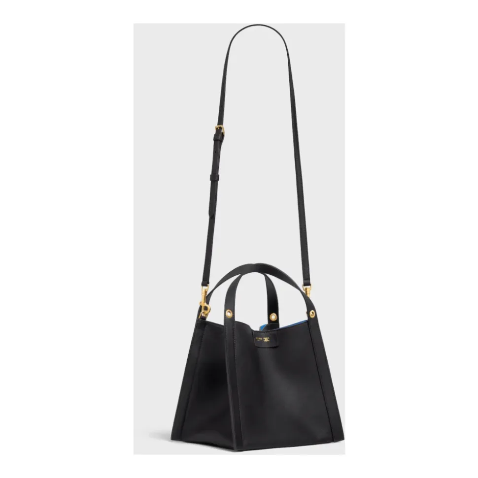 Kleine Cube Bag aus geschmeidigem Kalbsleder