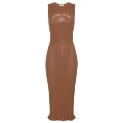 Knit Kleid mit Logo-Print