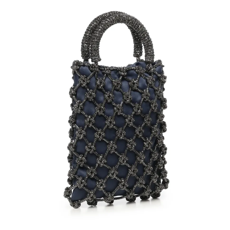 Kristallverzierte Tote Bag