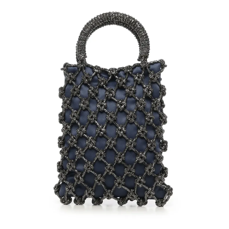 Kristallverzierte Tote Bag