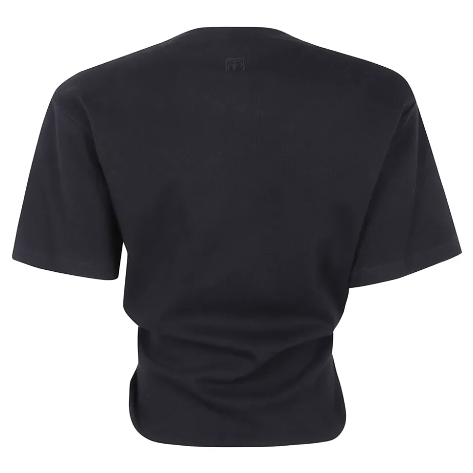 Kurzarm Crop Top