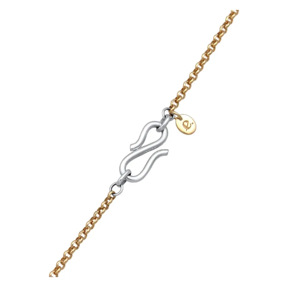 Kurze Halskette mit Barock Shell Perle