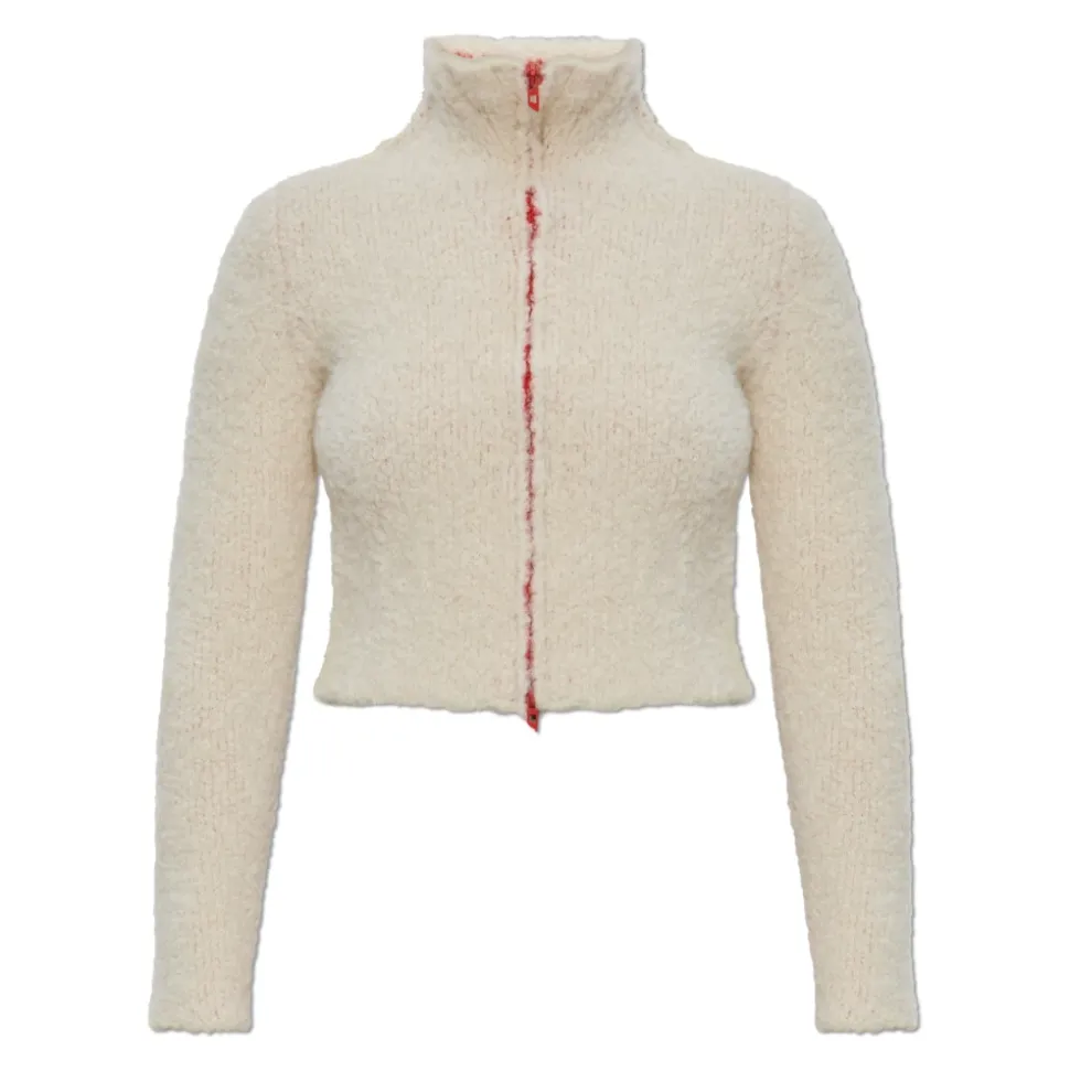 Kurze Strickjacke M-ELEONORE