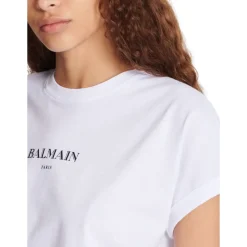 Kurzes T-Shirt mit -Print