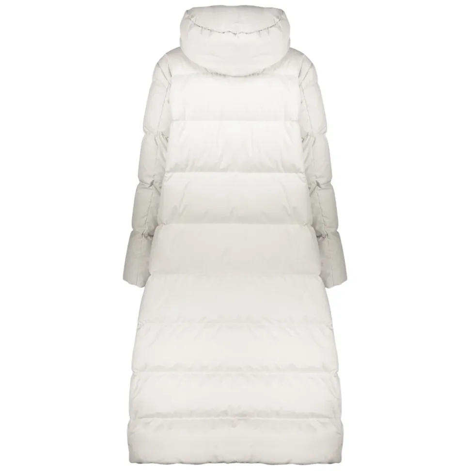Lange Daunenjacke