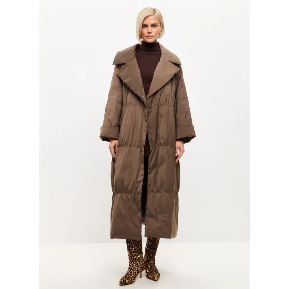 Langer Oversized Puffer Coat