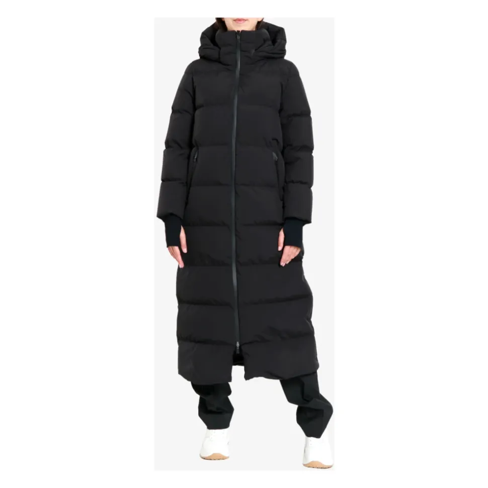 Langer Parka mit Kapuze